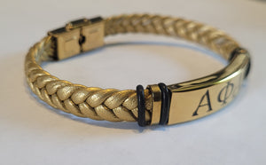 Alpha Braided Bracelet