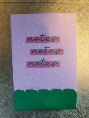 Magnetic Pink & Green Note pads