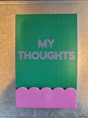 Magnetic Pink & Green Note pads