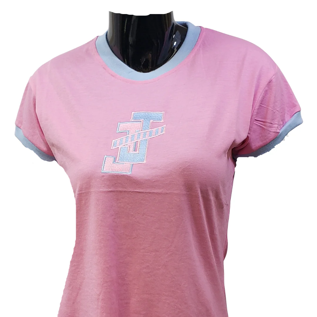 J & J Ladies Ringer Tee