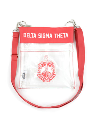 DELTA CLEAR CROSS BODY BAG