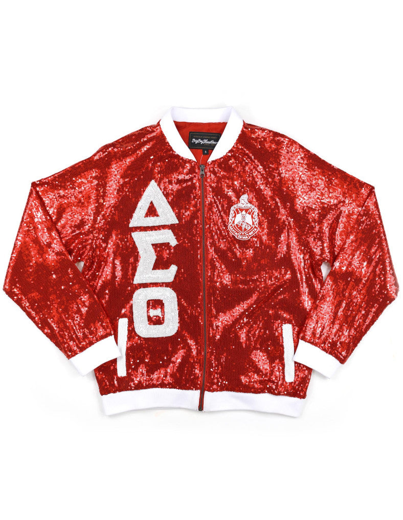 Delta Satin Sequin Jacket