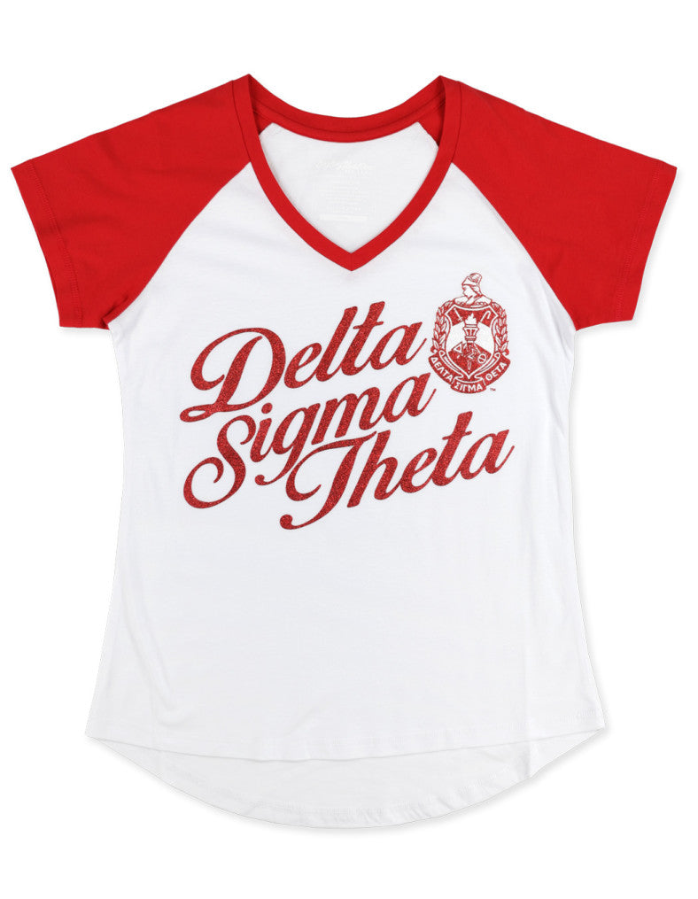 NEW DELTA V NECK TEE