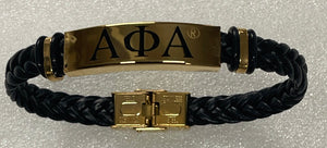 Alpha Braided Bracelet