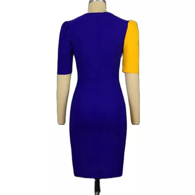 Blue n hotsell gold dress