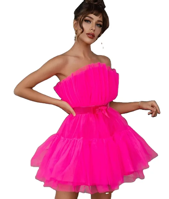 Ruffle Tulle Tutu Dress Greek Certiphied Apparel 6280