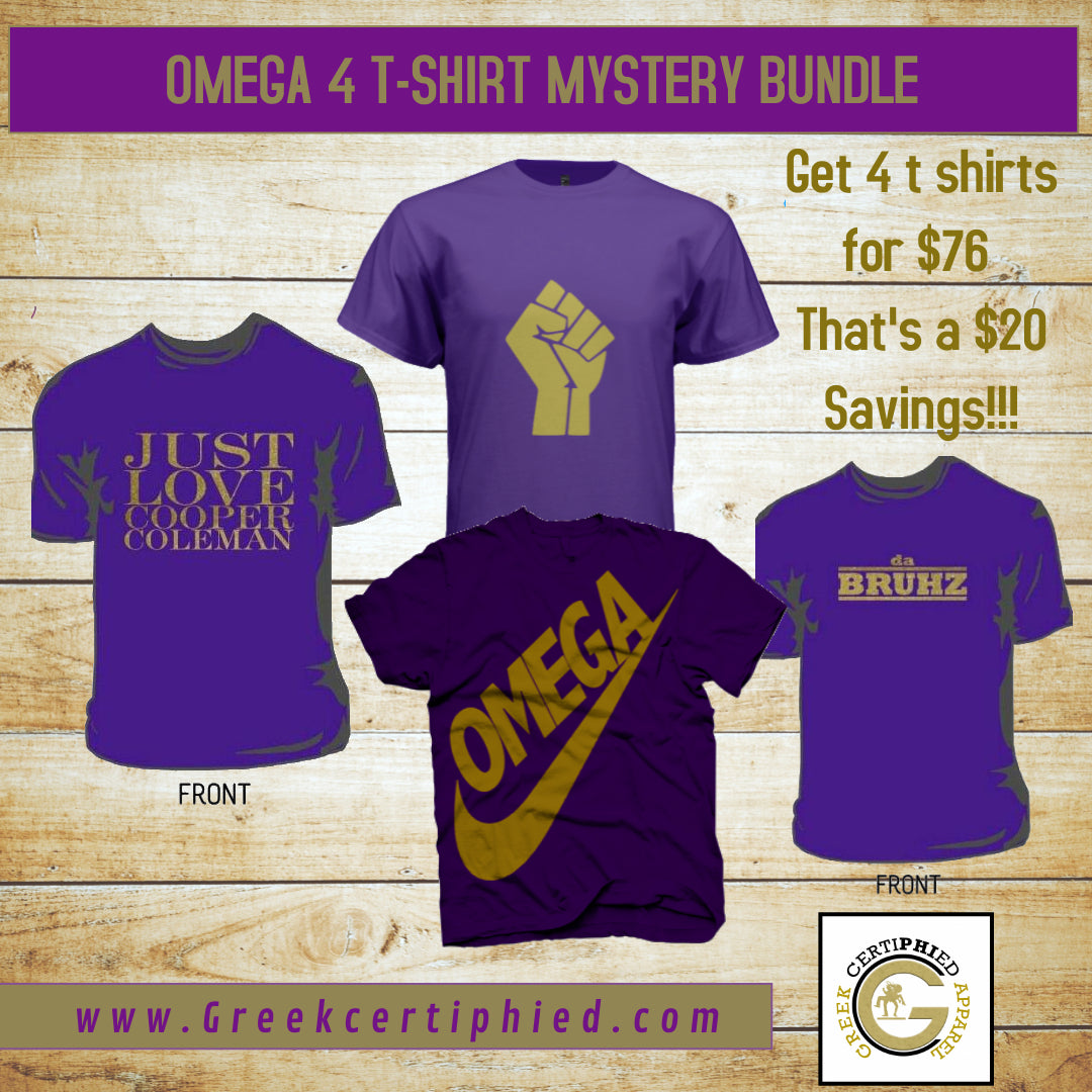 OMEGA 4-T-Shirt Bundle