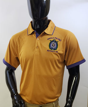 Omega Two-Toned Dry Fit Polo